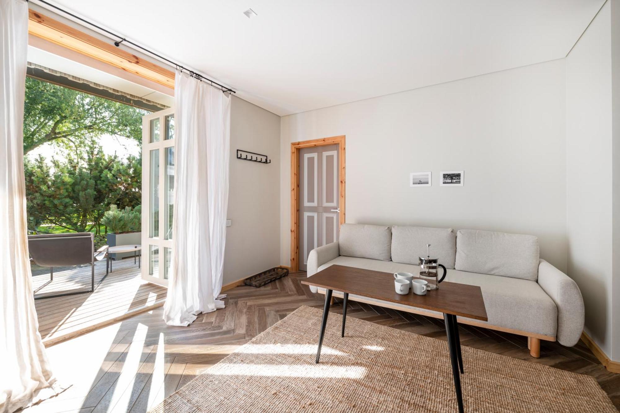 Appartement Uz Juru Mariu à Juodkrantė Chambre photo